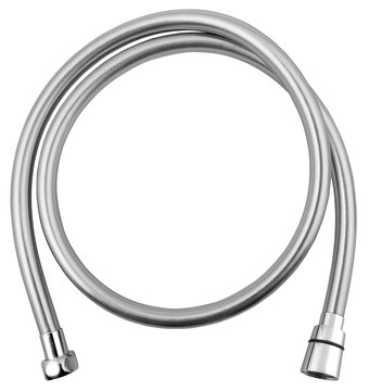 SOFTFLEX plastová sprchová hadica 1m, metalická